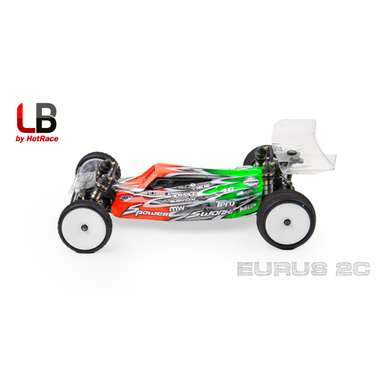 1/10 OFFROAD BODY EURUS 2C ULTRA LIGHT WEIGHT -LB10EUR2C-UL- HOT RACE