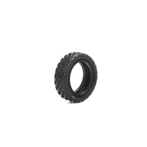 PAIR OF 1/10 TYRES ASTRO 4WD MEDIUM FRONT  - HOT RACE