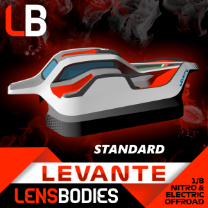 1/8 OFFROAD BODY LEVANTE STANDARD WEIGHT - LB08LVT-S - HOT RACE